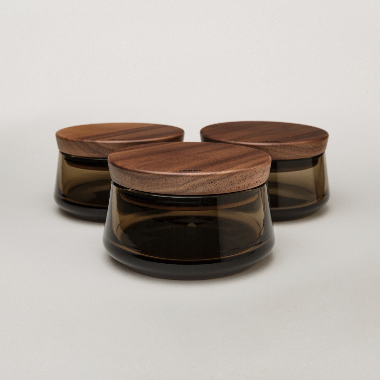 Stonito Aufbewahrungsglas | Black Walnut