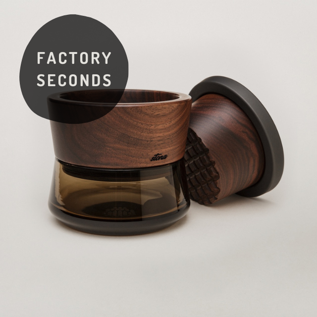 Factory Seconds - Herb Grinder | Black Walnut Deep Grey