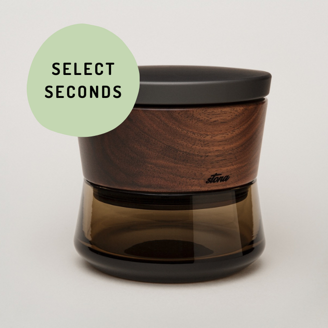 Select Seconds - Herb Grinder | Black Walnut Deep Grey