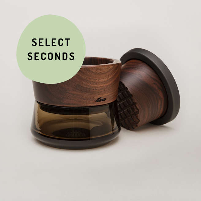 Select Seconds - Herb Grinder | Black Walnut Deep Grey
